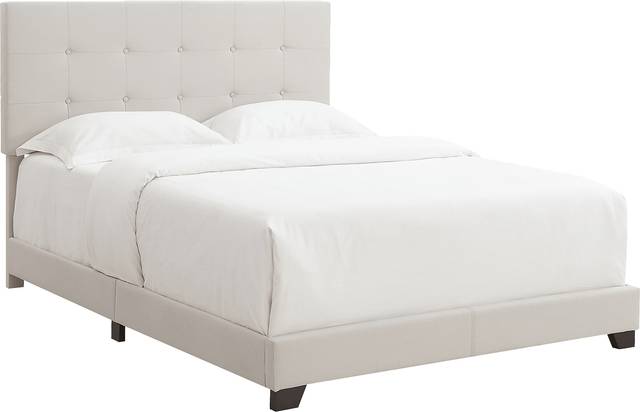 Rayfield Gray Queen Bed - Thumbnail - Image 1