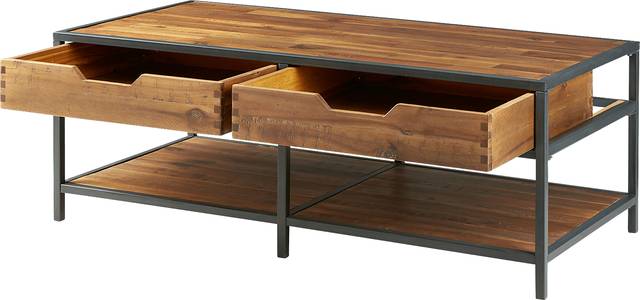 Rayford Natural Cocktail Table - Thumbnail - Image 3