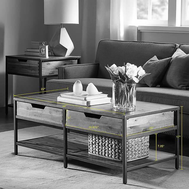 Rayford Natural Cocktail Table - Thumbnail - Image 7