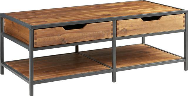 Rayford Natural Cocktail Table - Thumbnail - Image 1