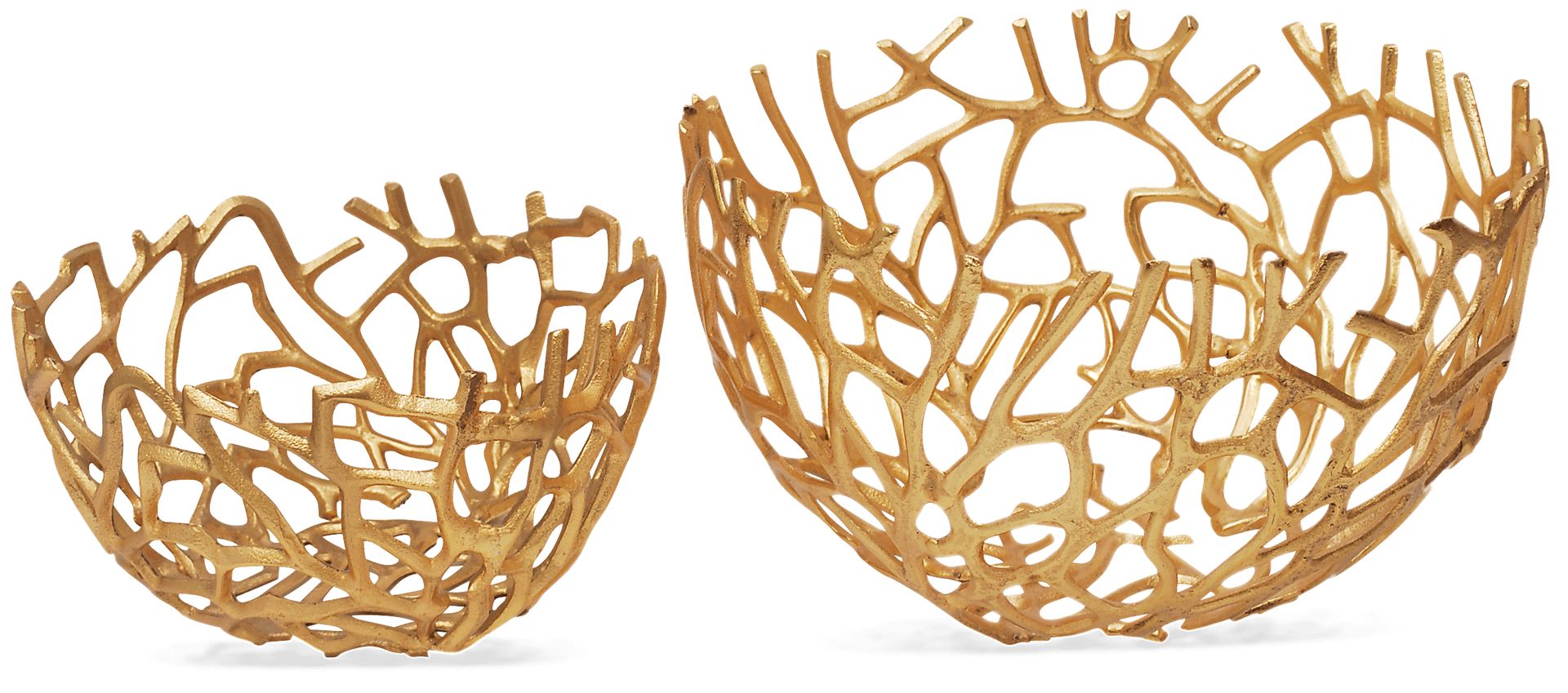 Rayker Gold Bowl, Set of 2 - Image 1