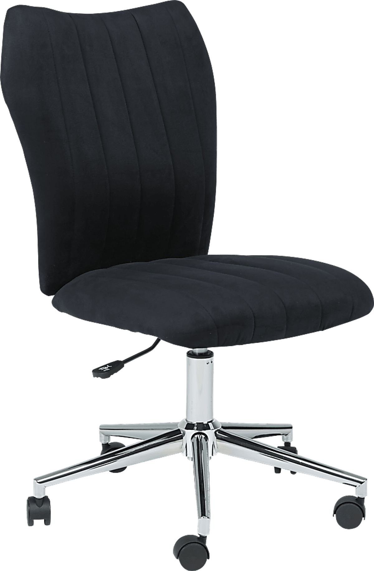 Raylan Black Polyester Fabric Desk Chair | Rooms to Go