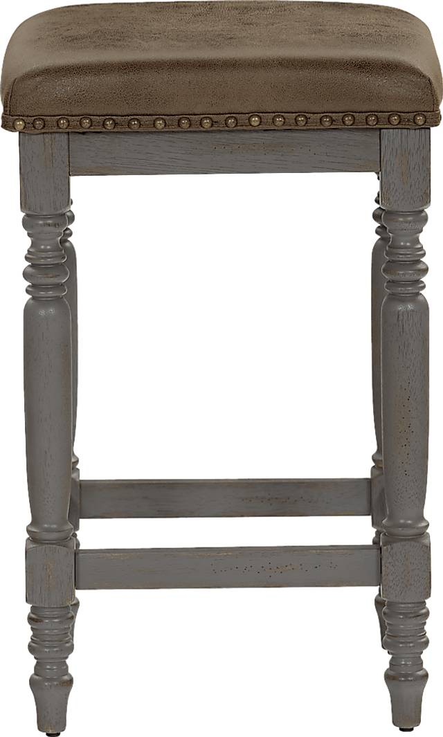 Raylene Gray Counter Stool, Set of 2 - Thumbnail - Image 3
