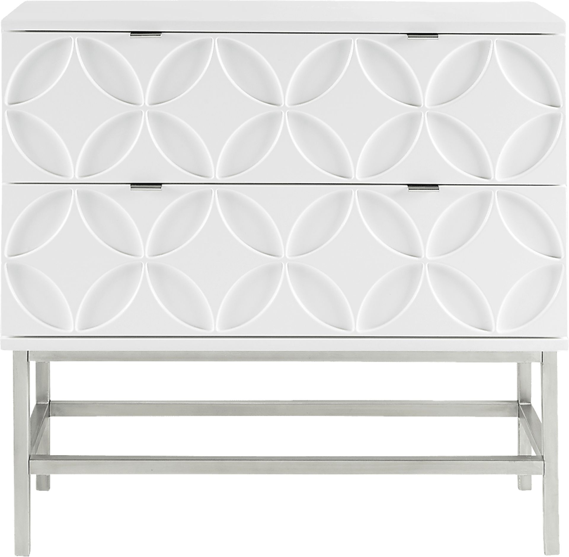 Raymick White Accent Cabinet - Image 1