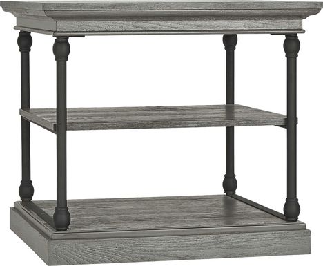 Raymir Gray Accent Table