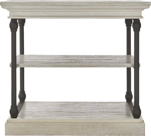 Raymir White Accent Table - Thumbnail - Image 2