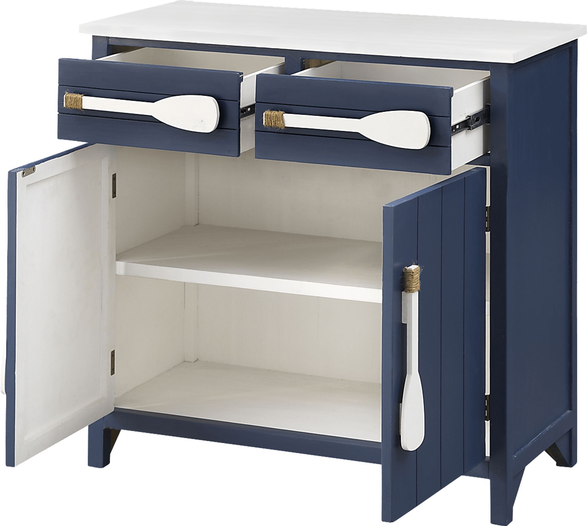 Raynale Blue Accent Cabinet - Image 2