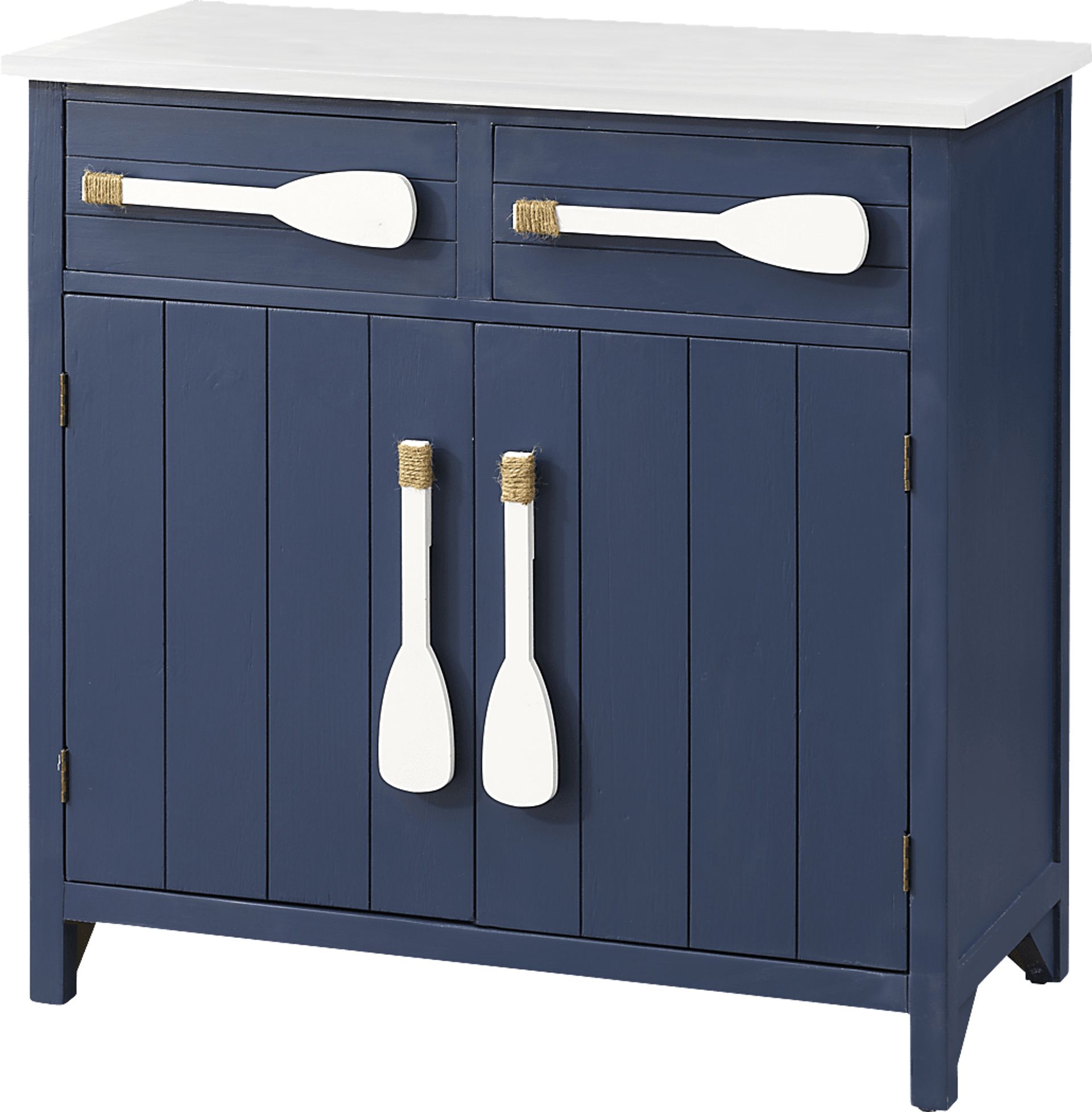 Raynale Blue Accent Cabinet - Image 1