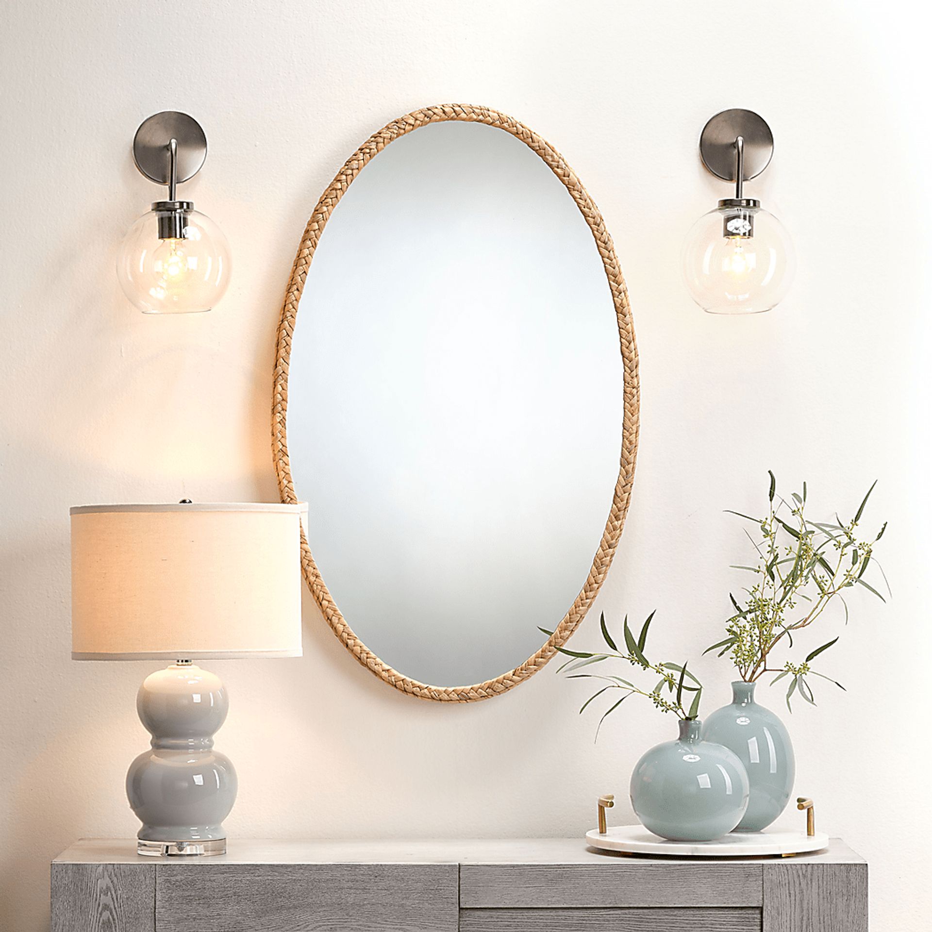 Rea Loop Gunmetal Sconce - Image 2
