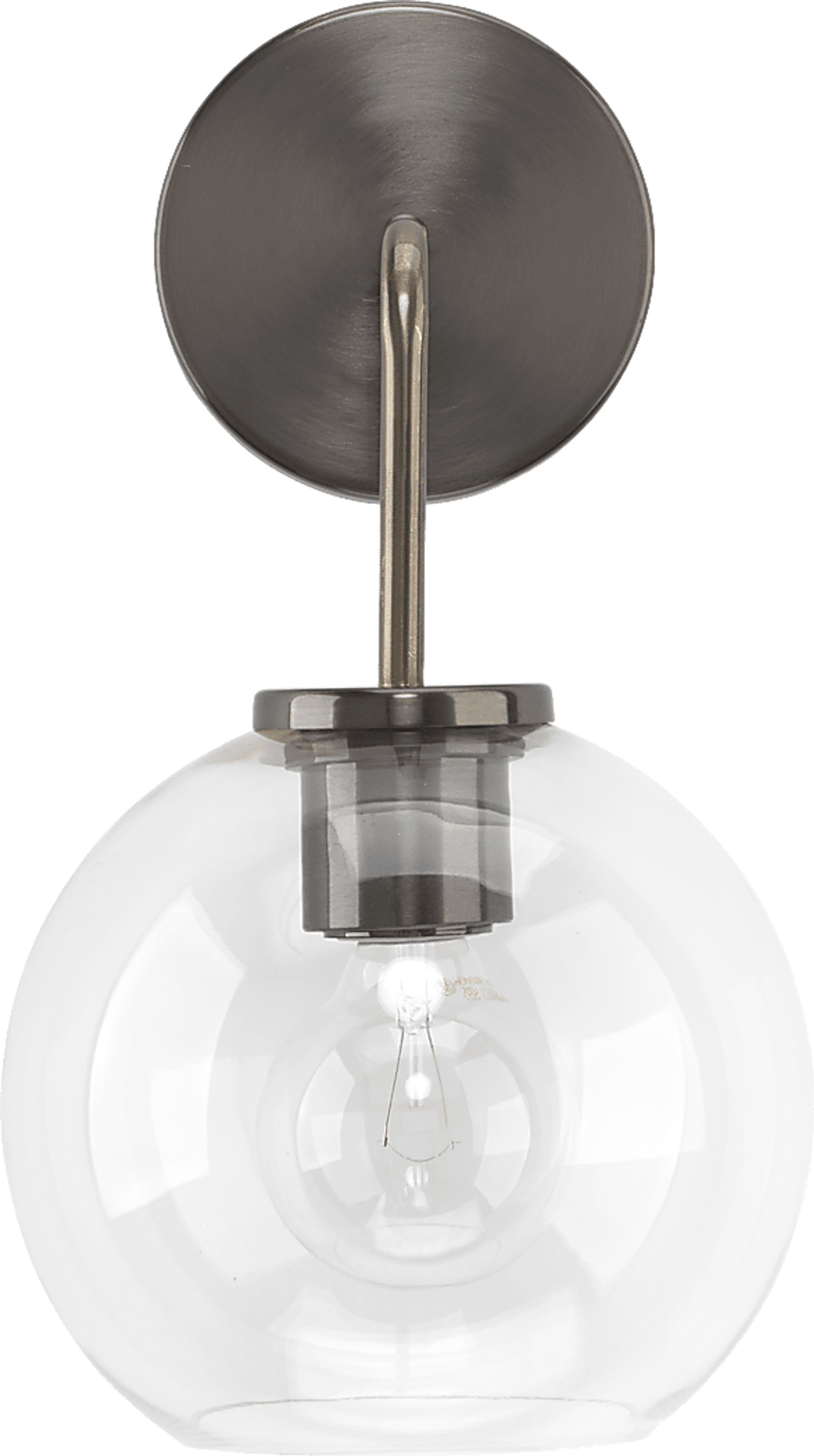 Rea Loop Gunmetal Sconce - Image 1