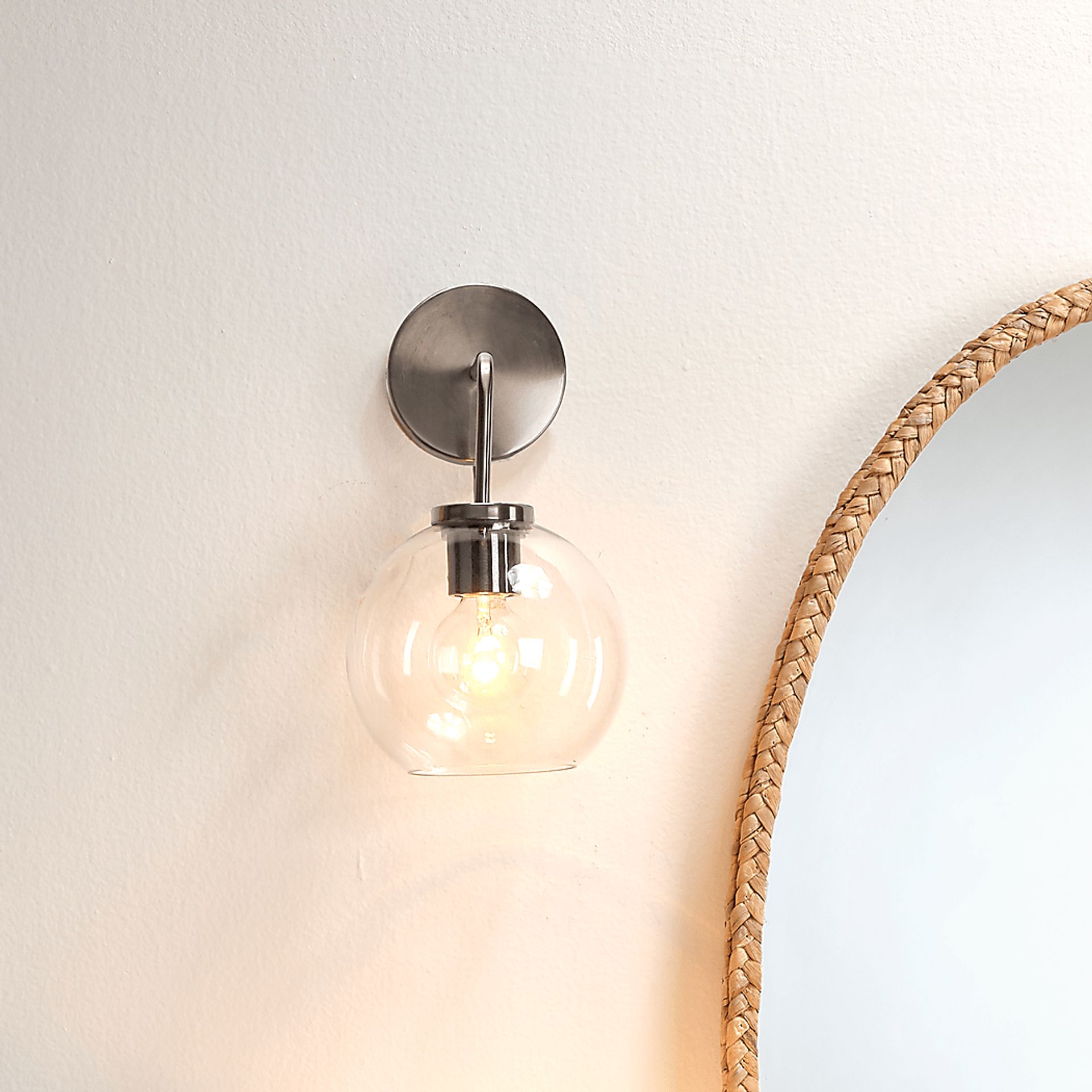 Rea Loop Silver Sconce - Image 7