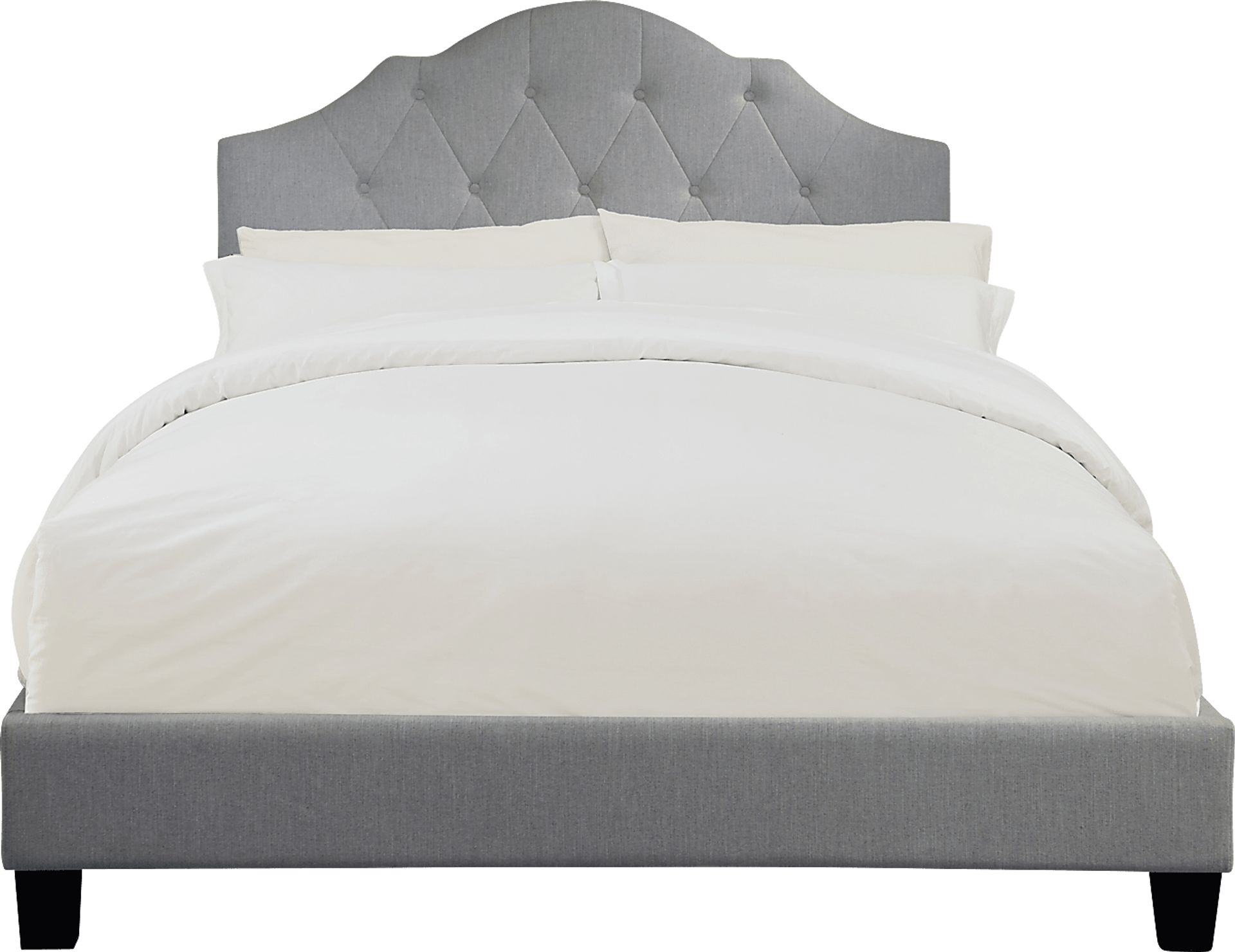 Reaburn Gray King Upholstered Bed - Image 2