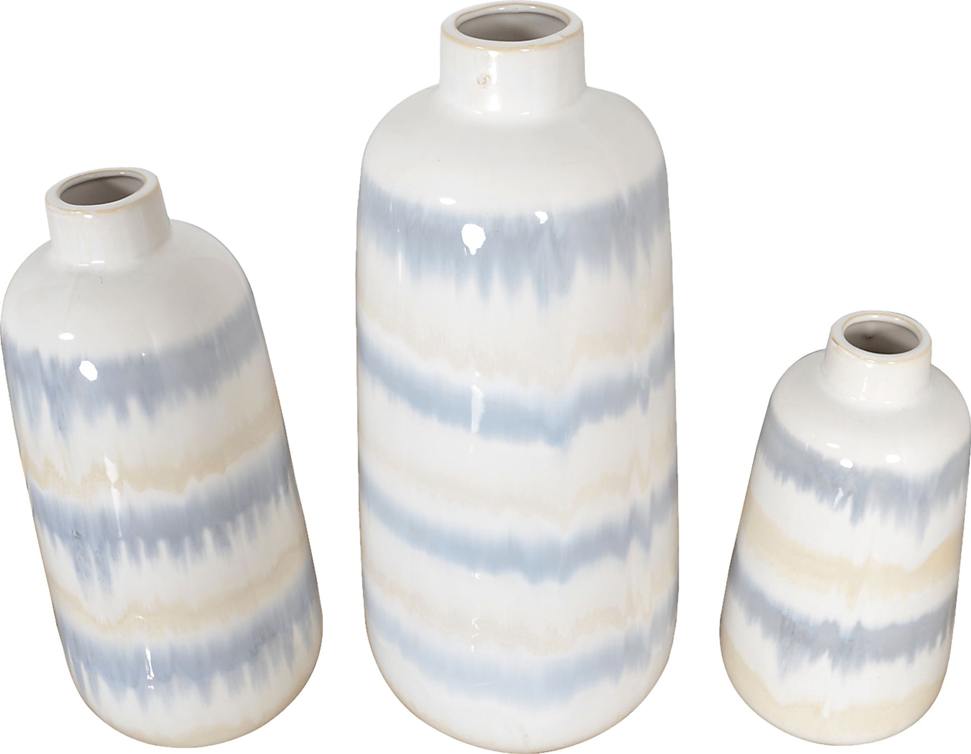 Reaka Gray Vase, Set of 3 - Image 3