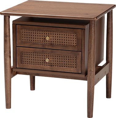 Rebich Brown Nightstand