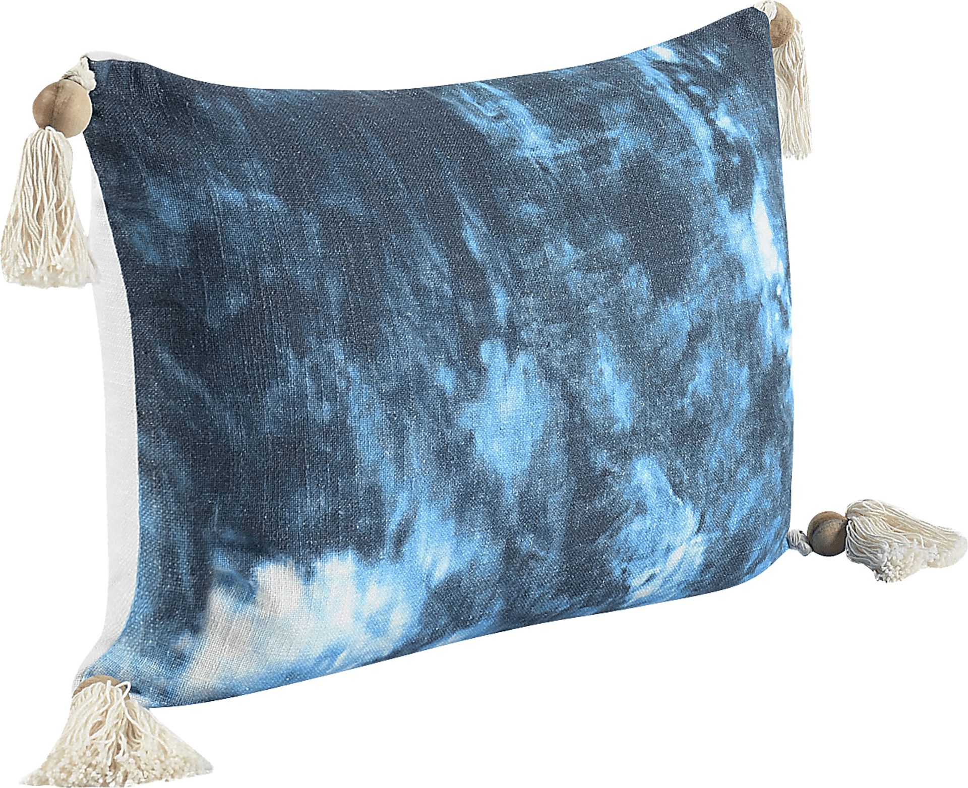 Recari Blue Lumbar Pillow - Image 3