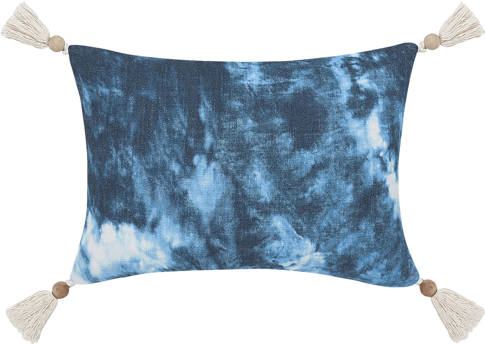 Recari Blue Lumbar Pillow - Image 1
