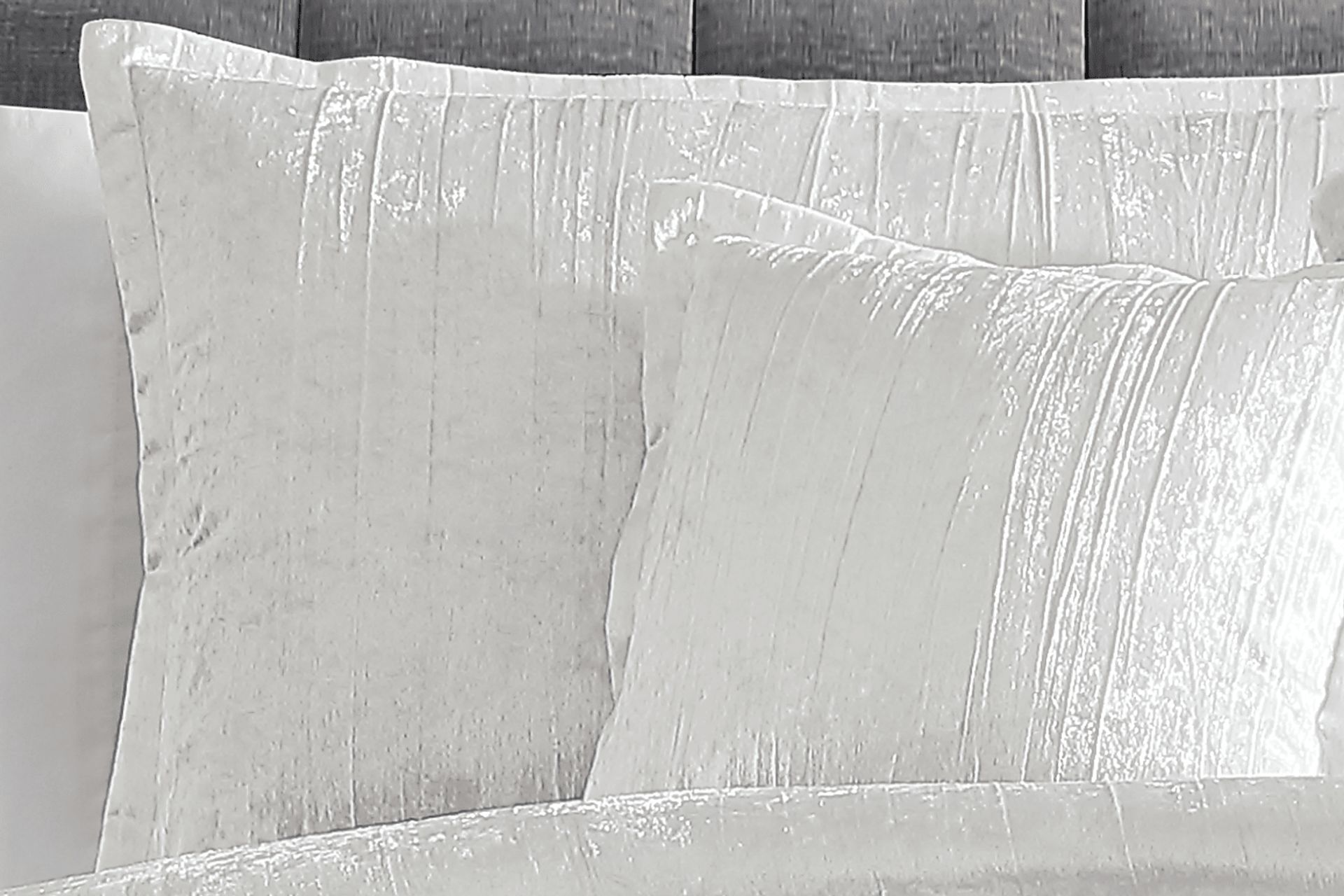 Recine White 7 Pc Queen Comforter Set - Image 3