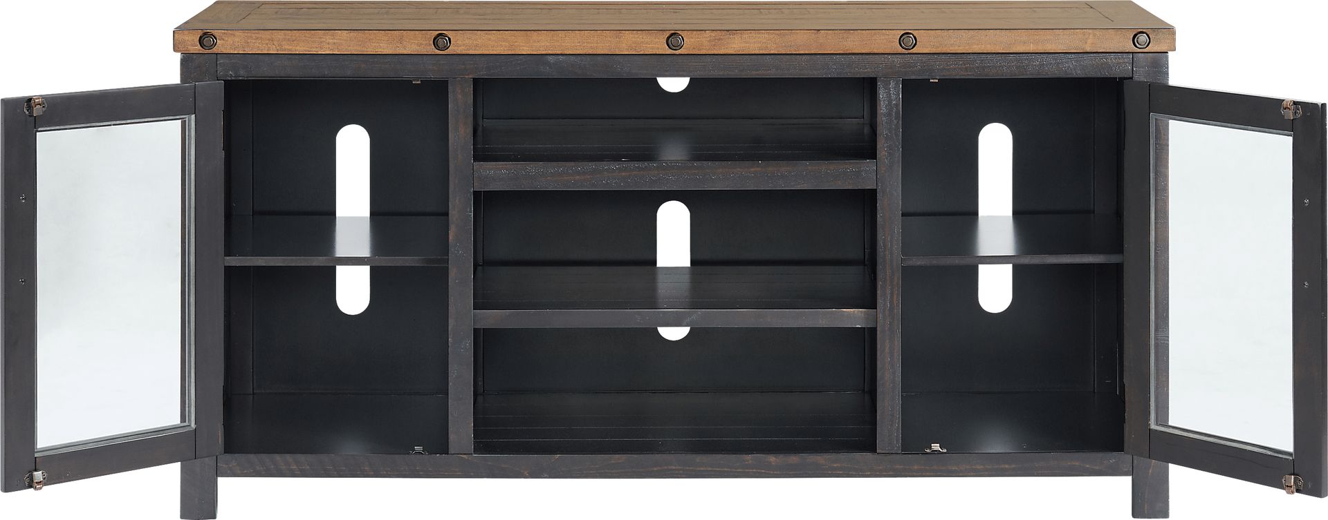 Recton Brown 65 in. Console - Image 3