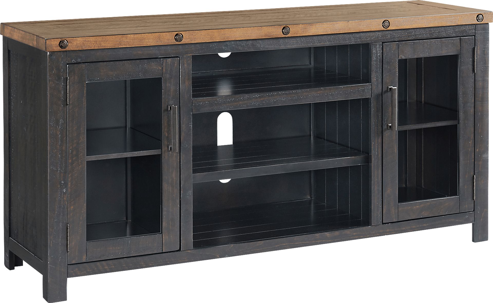 Recton Brown 65 in. Console - Image 1