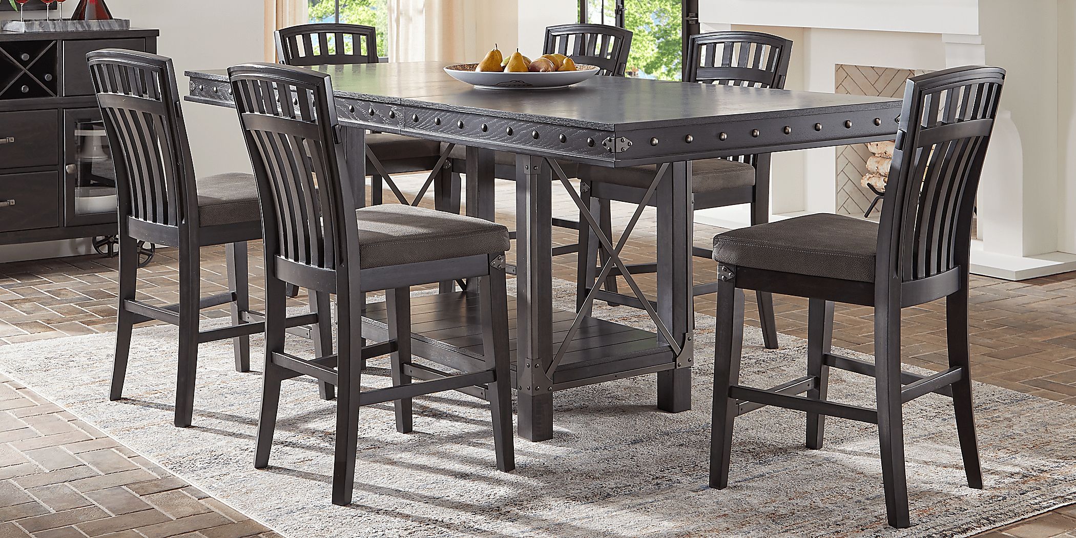 red-hook-black-rectangle-counter-height-dining-table-rooms-to-go