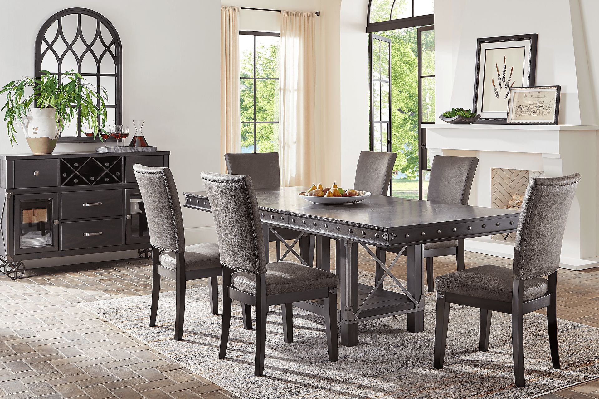 Red Hook Black 5 Pc Dining Room - Image 1
