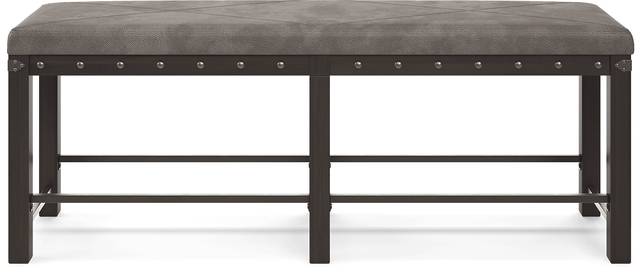 Red Hook Black Counter Height Bench - Thumbnail - Image 2