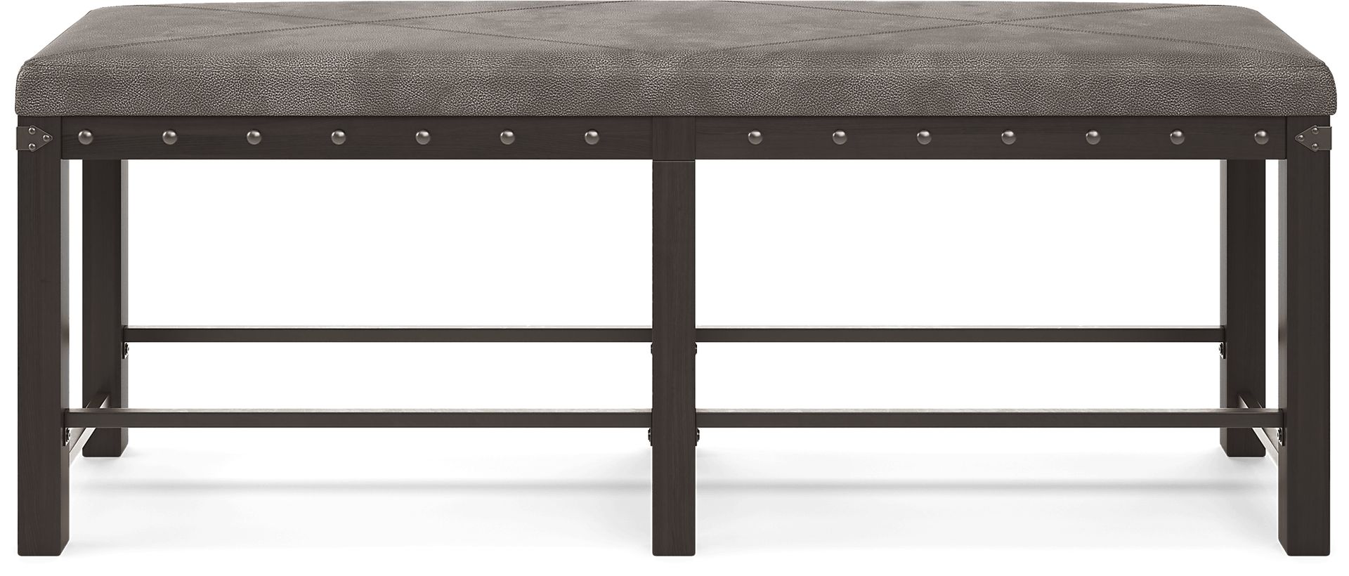 Red Hook Black Counter Height Bench - Image 2
