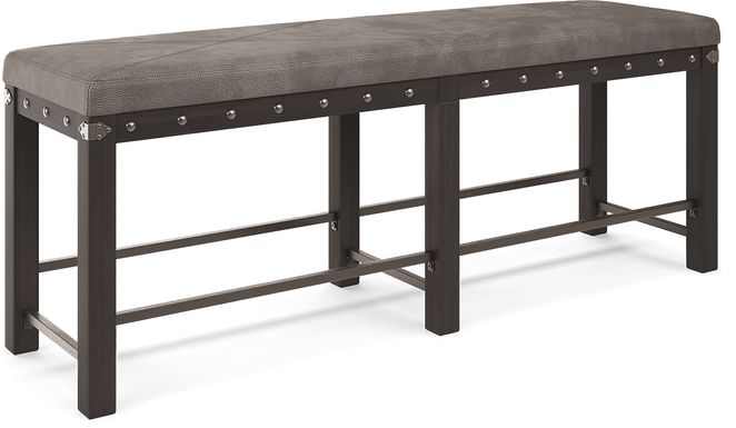 Red Hook Black Counter Height Bench