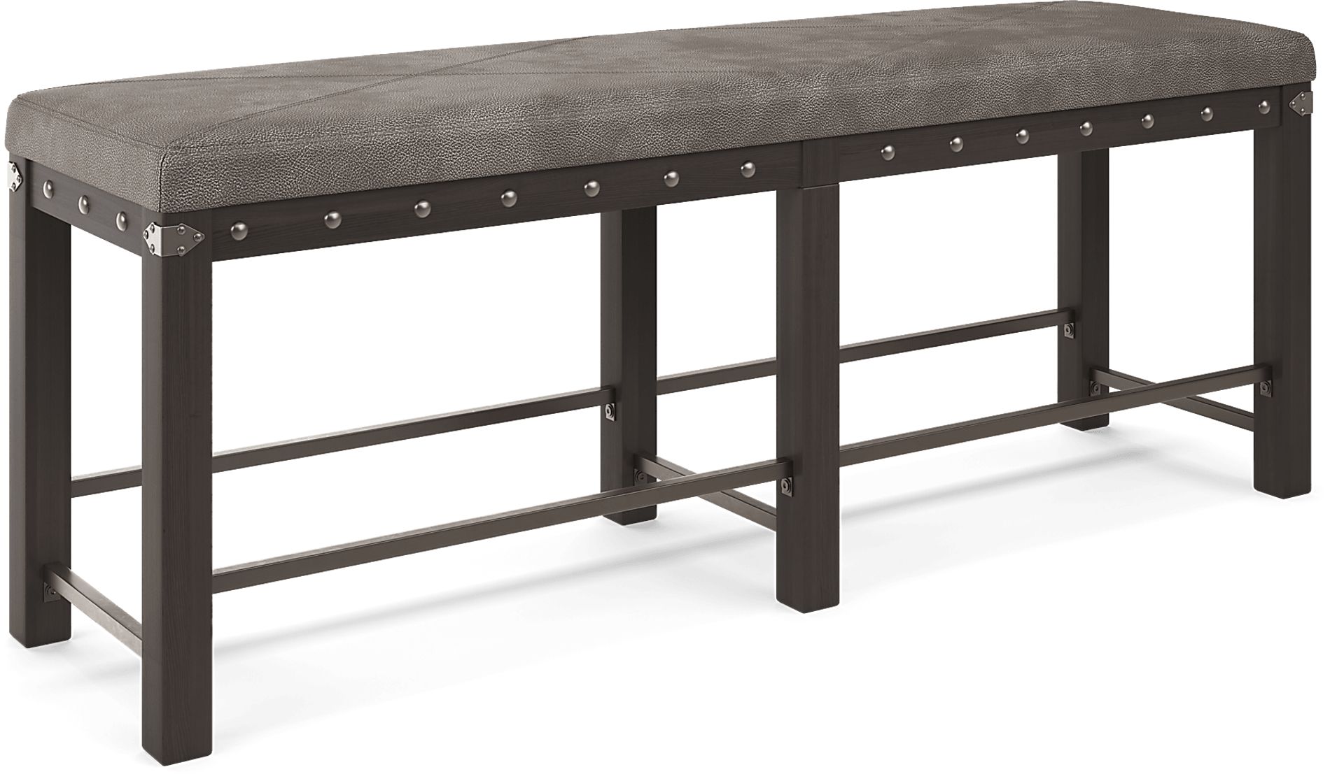 Red Hook Black Counter Height Bench - Image 1