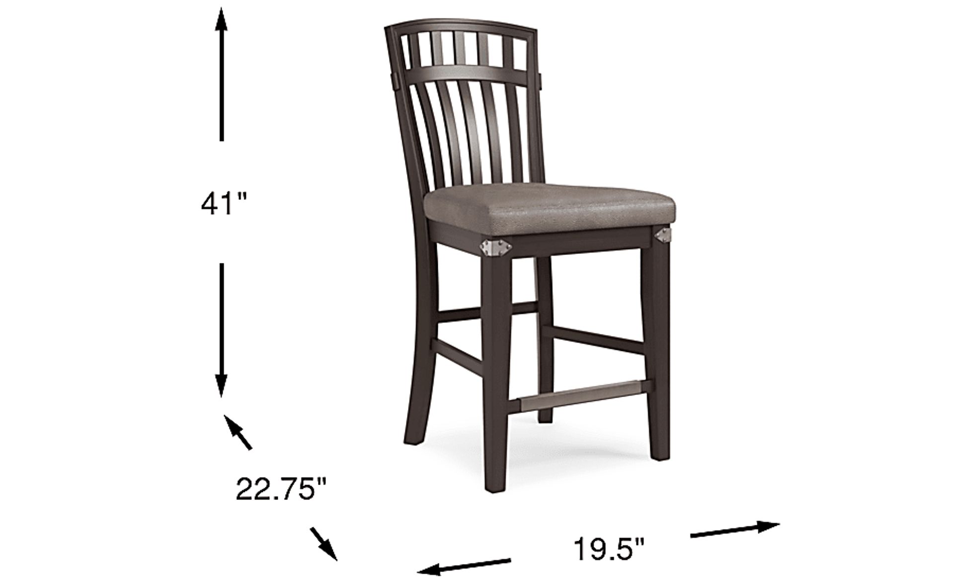 Dimension Image. Please refer to the Dimension Tab on this page for dimension details.
