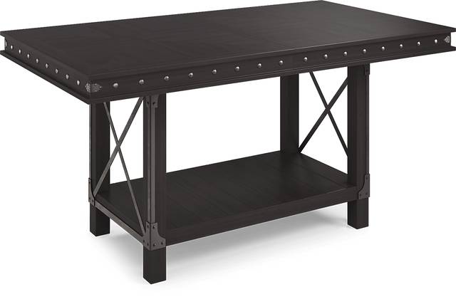 Red Hook Black 5 Pc Rectangle Counter Height Dining Room - Thumbnail - Image 2