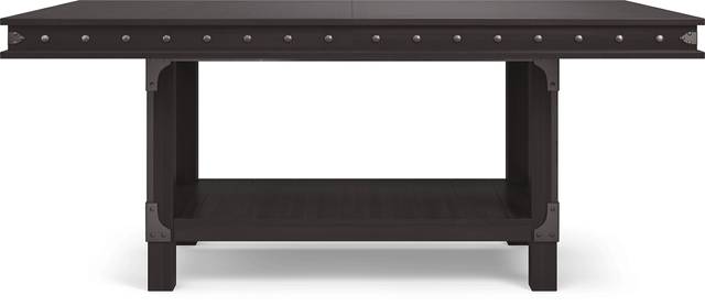 Red Hook Black Rectangle Dining Table - Thumbnail - Image 2