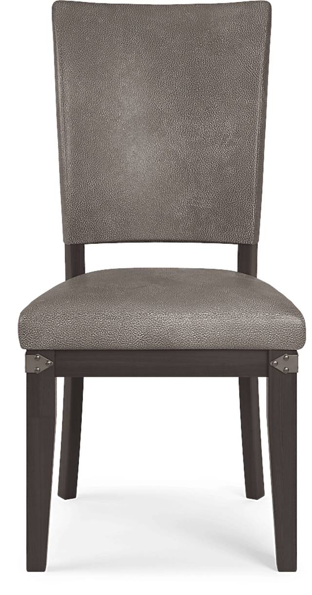 Red Hook Black Upholstered Side Chair - Thumbnail - Image 2