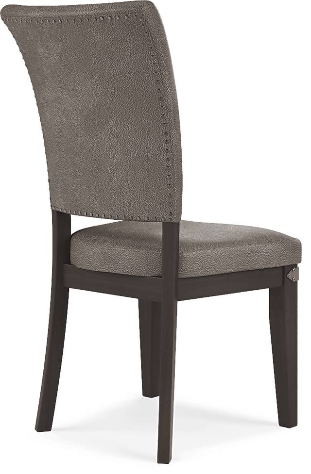 Red Hook Black Upholstered Side Chair - Thumbnail - Image 3