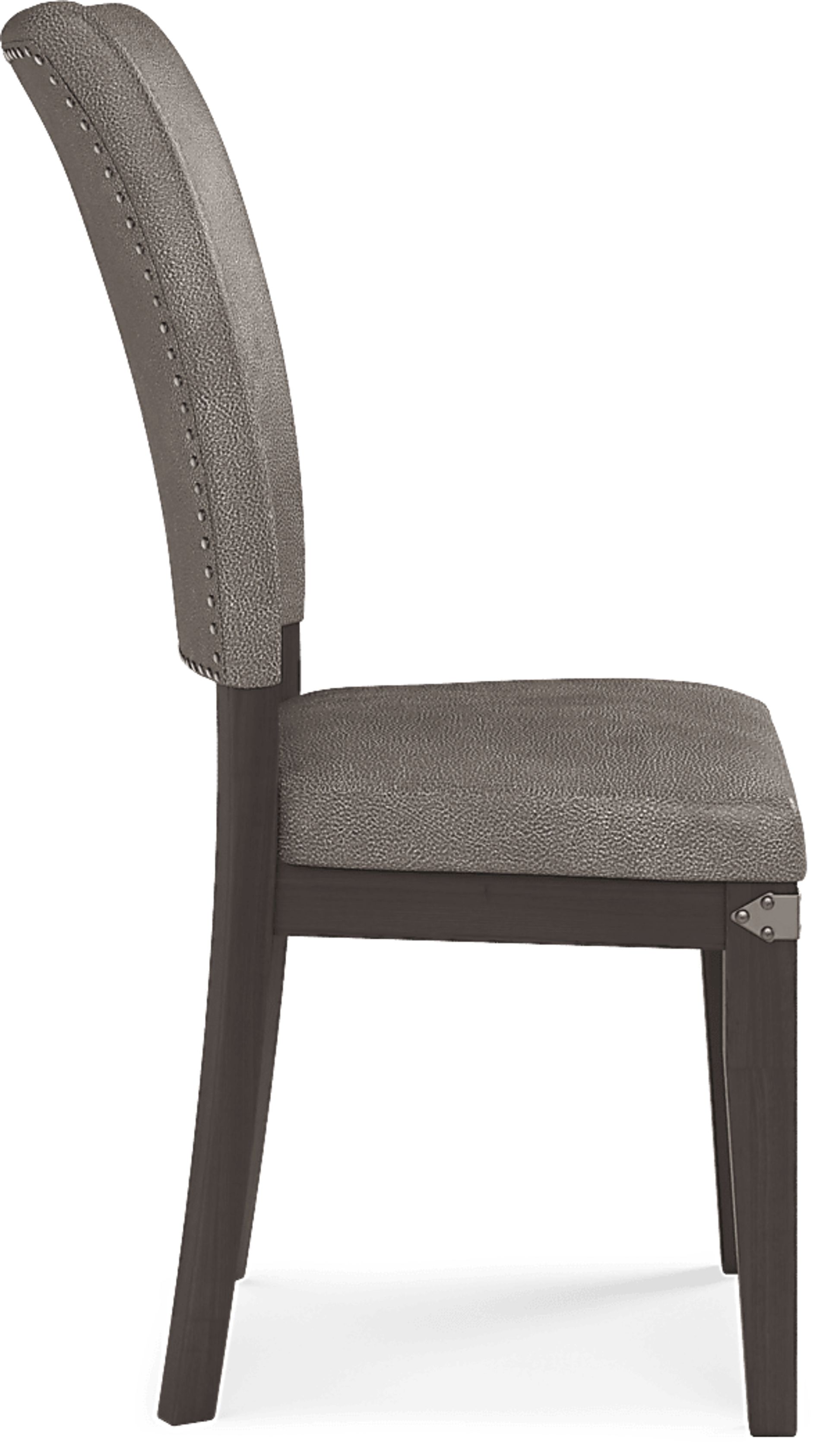Red Hook Black Upholstered Side Chair - Image 4