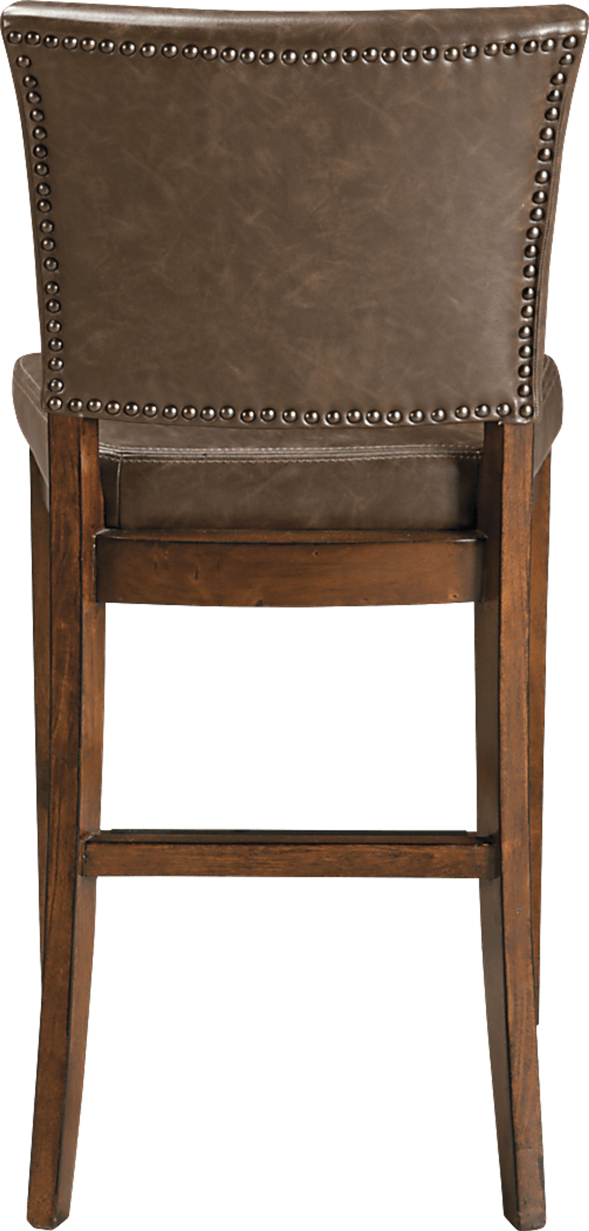 Red Hook Pecan Counter Height Stool - Image 3