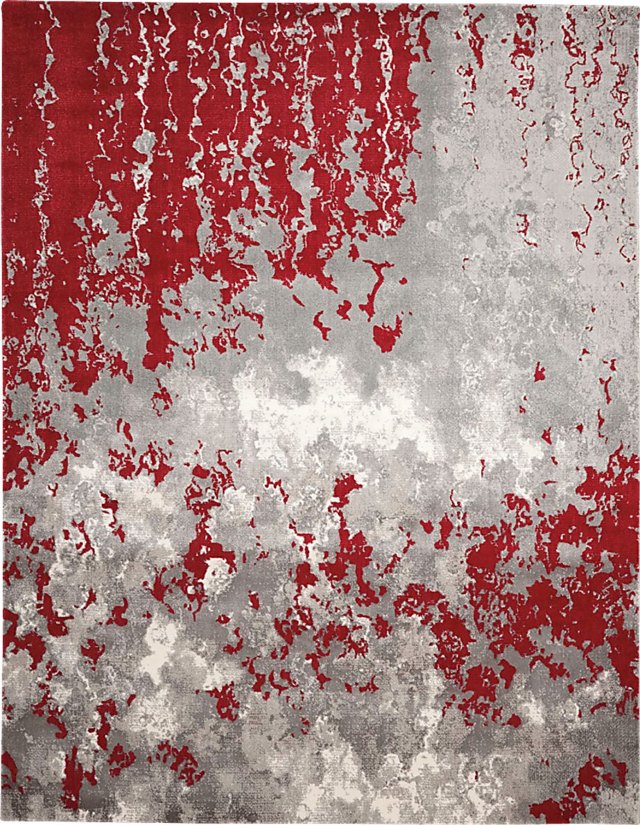 Red Sky Red 9'9 x 13'9 Rug
