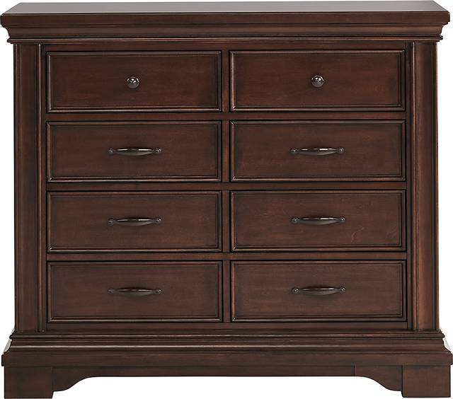 Redcliff Park Brown Cherry 7 Pc Queen Bedroom - Thumbnail - Image 3