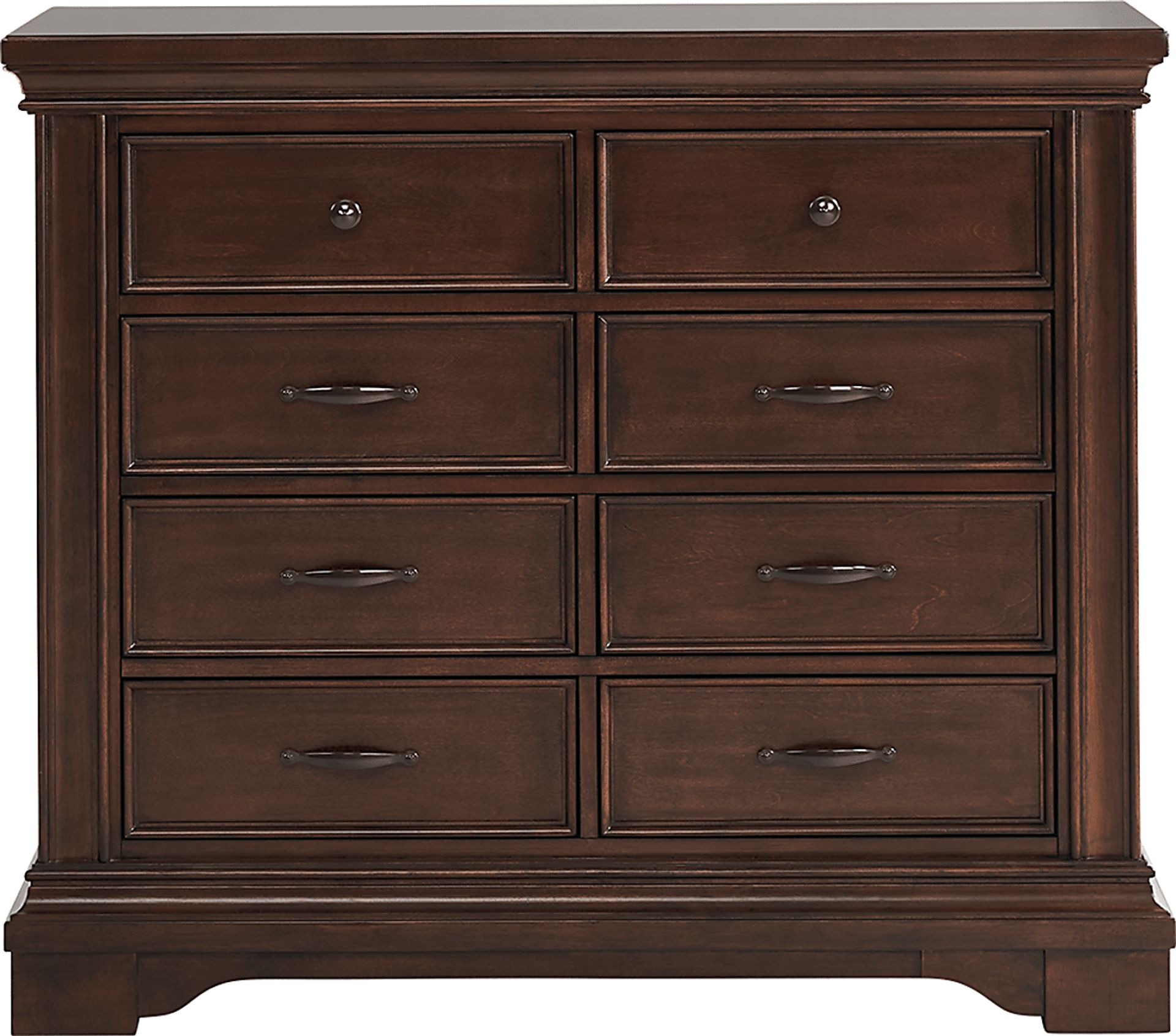 Redcliff Park Brown Cherry 7 Pc Queen Bedroom - Image 3