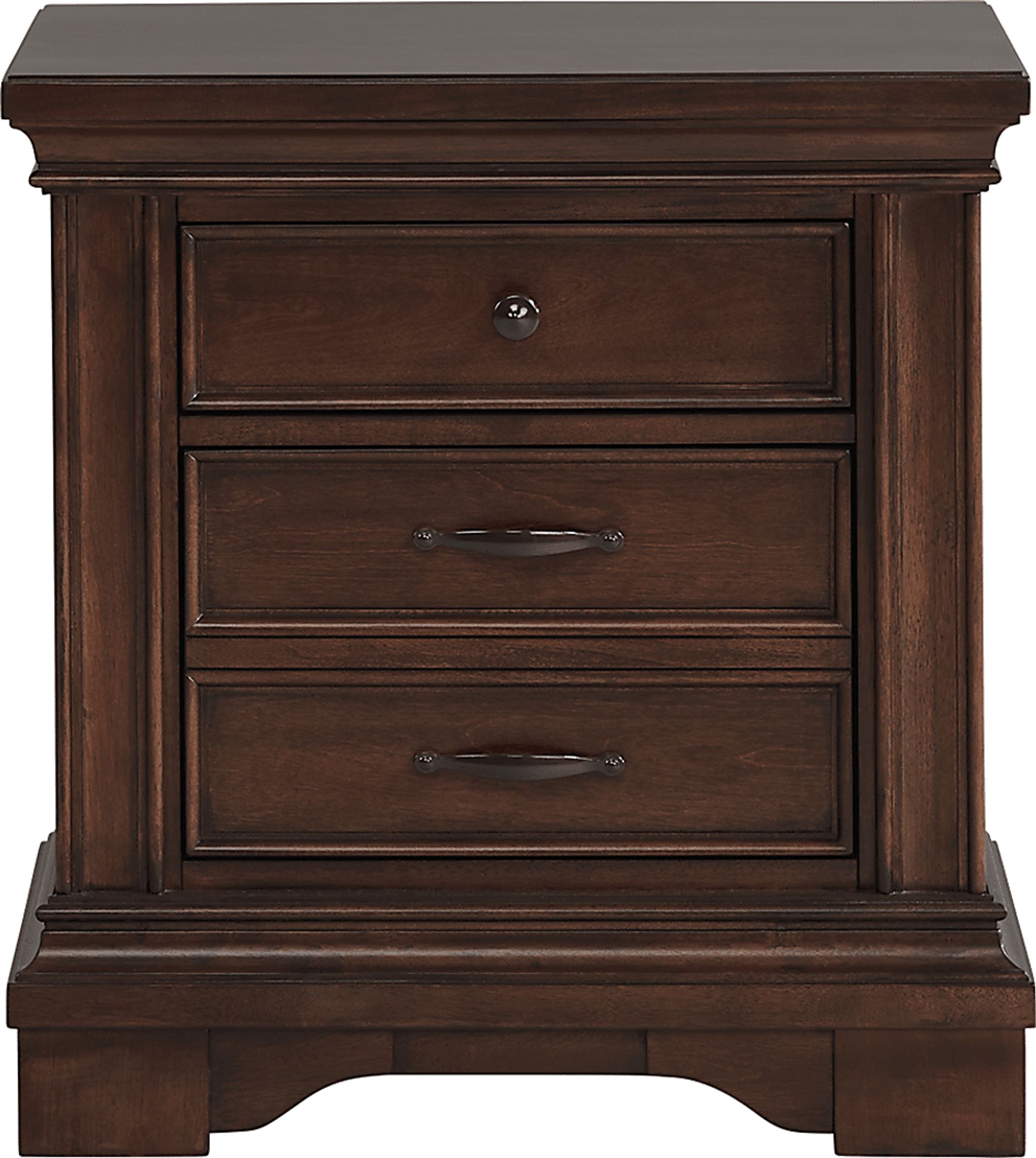 Redcliff Park Brown Cherry 7 Pc Queen Bedroom - Image 8