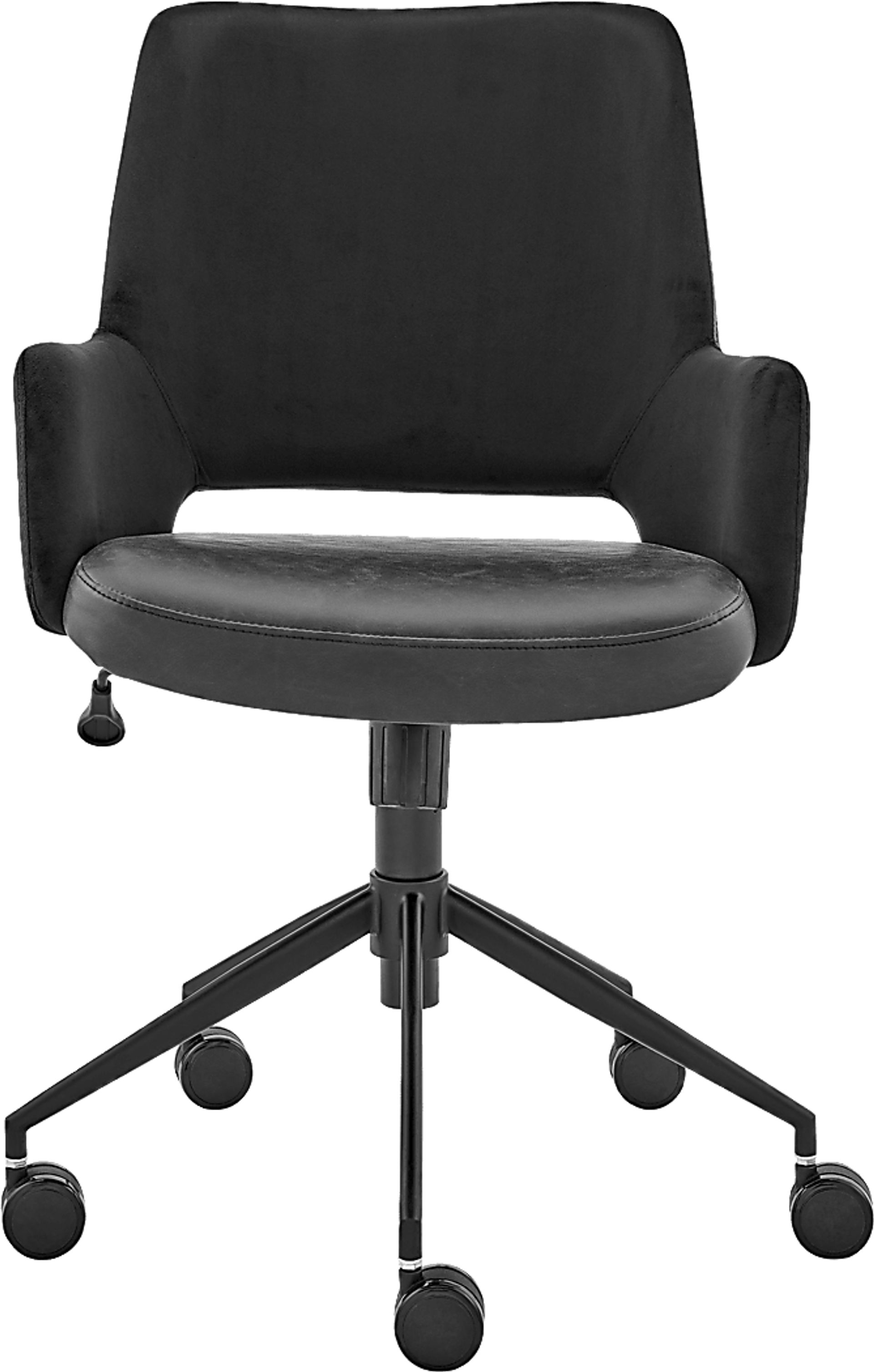 Reder Black Tilt Office Chair - Image 3