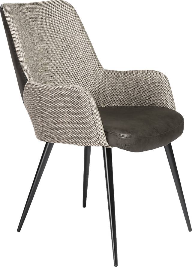 Reder Dark Gray Arm Chair - Thumbnail - Image 1