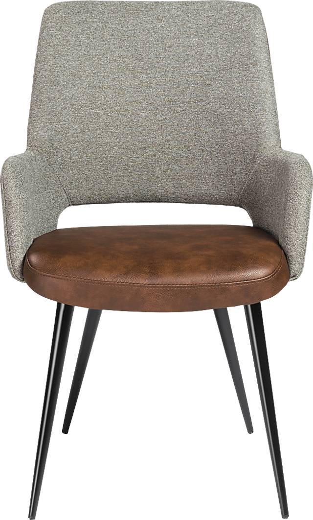 Reder Gray Arm Chair - Thumbnail - Image 4