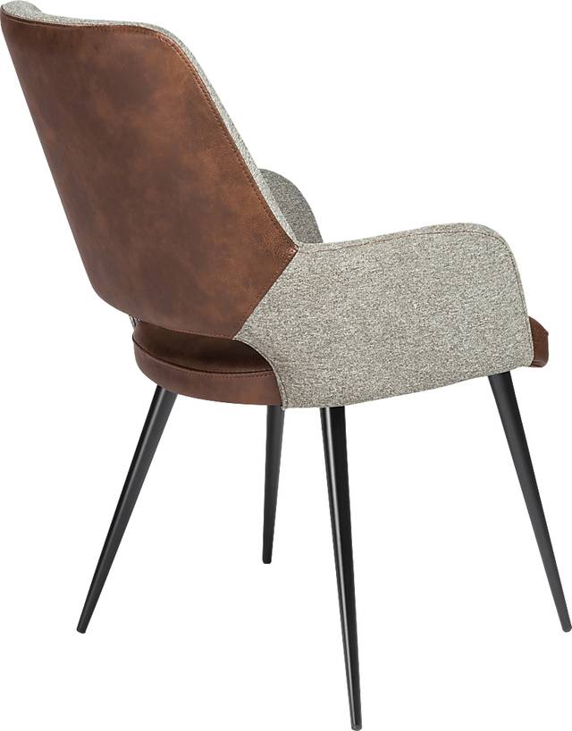 Reder Gray Arm Chair - Thumbnail - Image 5