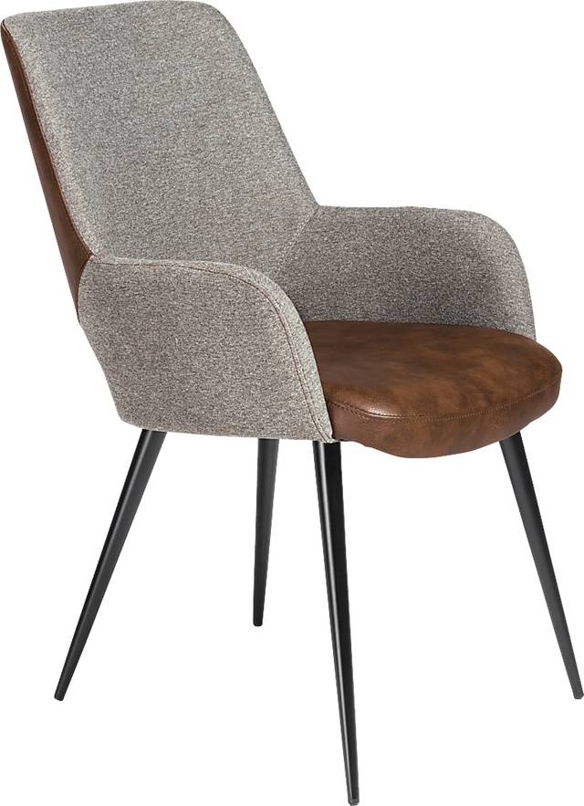 Reder Gray Arm Chair - Thumbnail - Image 1