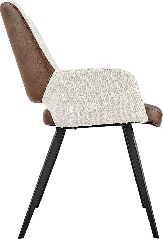 Reder Ivory Arm Chair - Thumbnail - Image 2