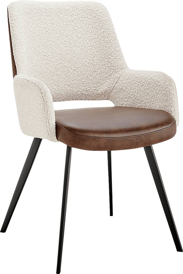 Reder Ivory Arm Chair - Thumbnail - Image 1