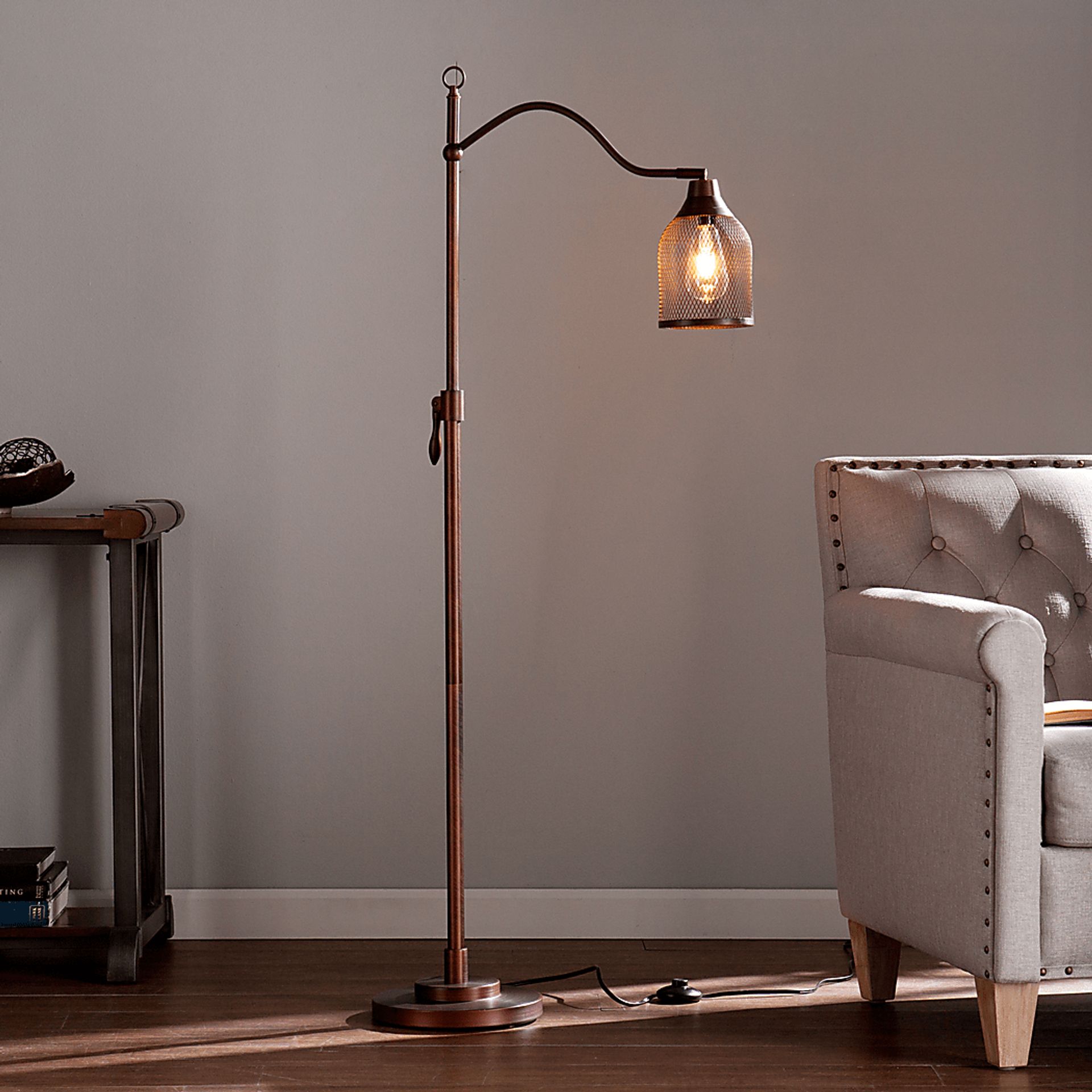 Redfern Bronze Floor Lamp - Image 4