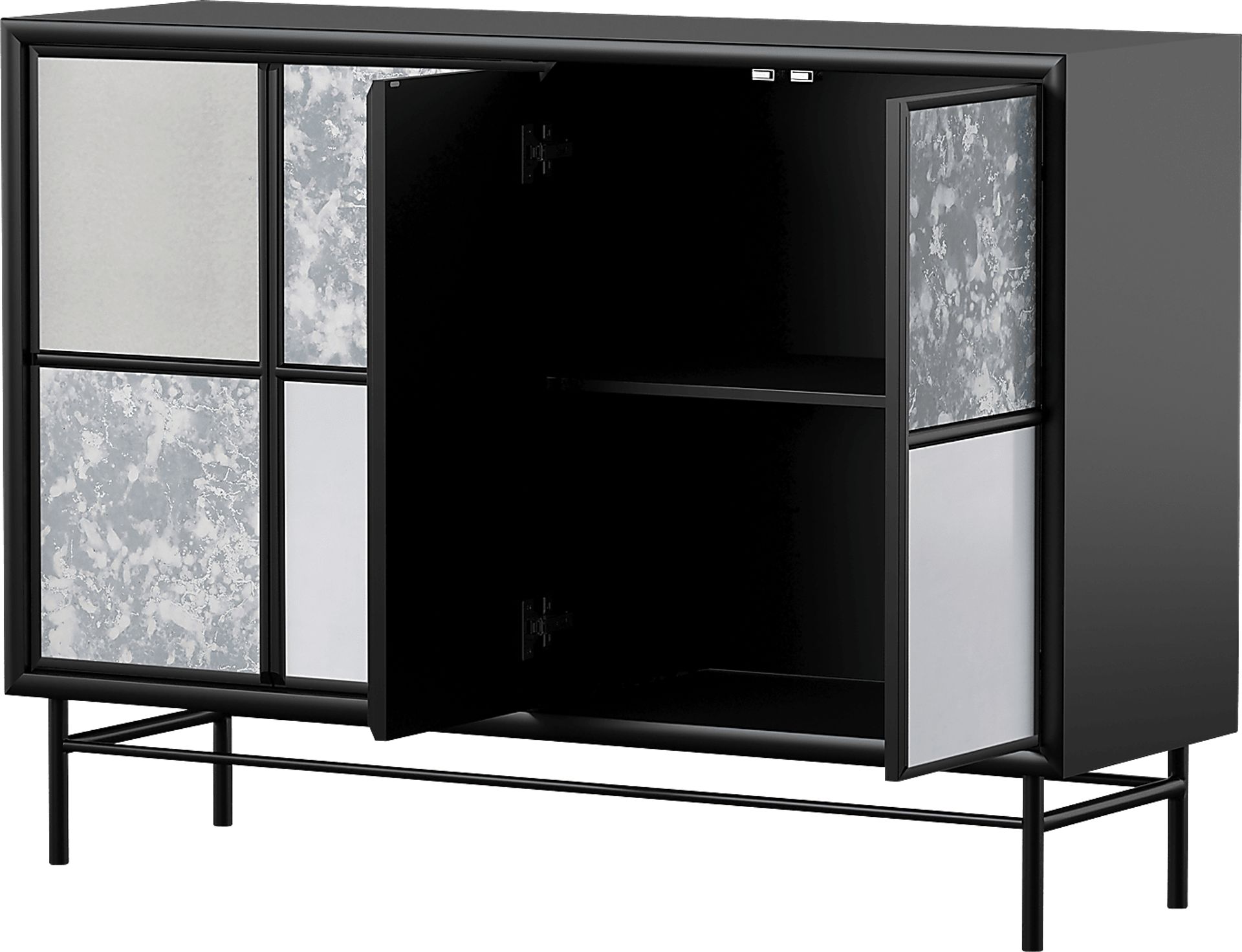 Redhaven Black 48 in. Console - Image 4