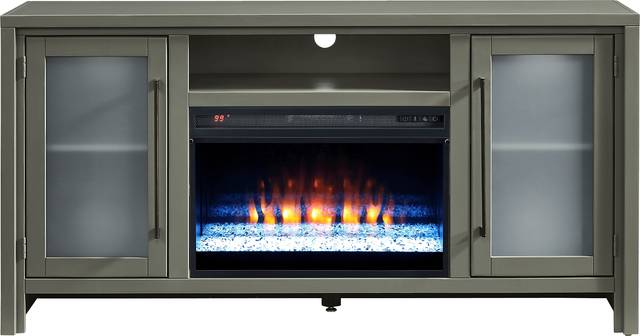 Redmond Sage 64 in. Console with Electric Fireplace - Thumbnail - Image 1